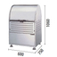 Stainless steel trash can / Model number M1584NKM-600SUS