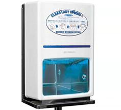 自動熱風殺菌乾燥器【手を入れて10秒で殺菌そして素早く乾燥！】