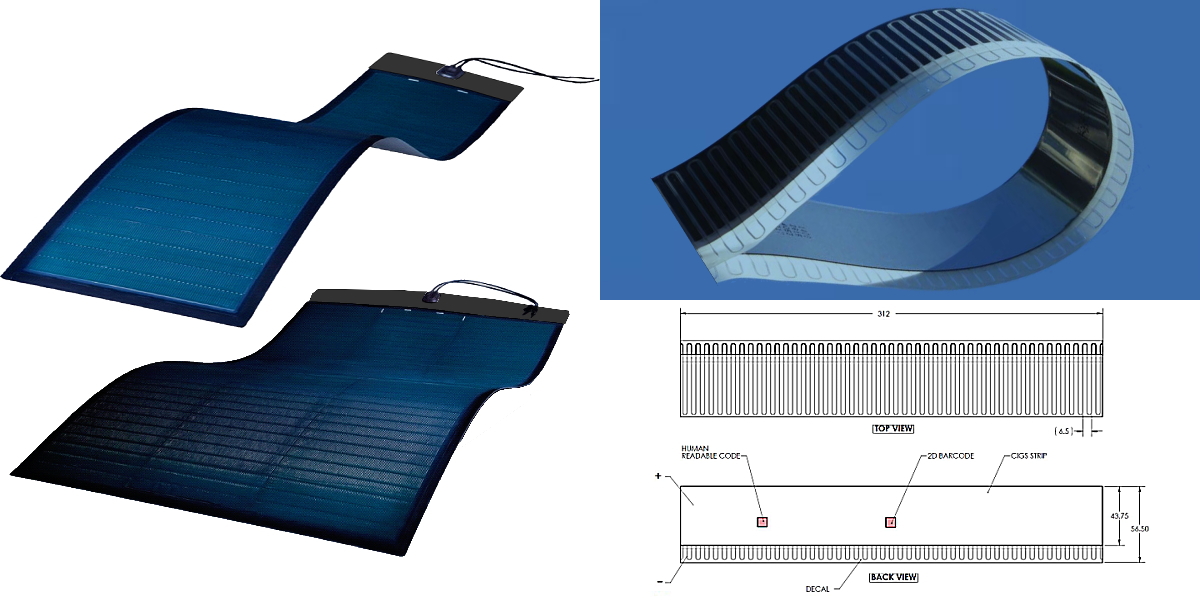 フレキシブルソーラーパネル FlexSolar 03 カスタム