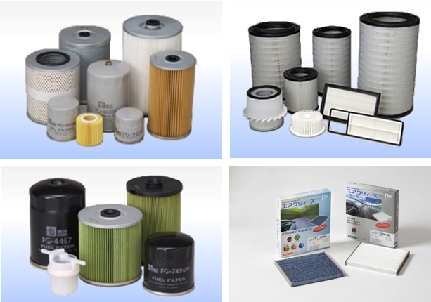 【自動車用フィルタ】東洋エレメント工業株式会社　取扱製品のご紹介