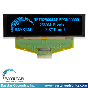 2.8インチ　OLEDモジュール「RET025664A」