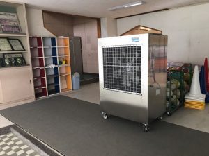 【熱中症対策事例】体育館をクールダウン