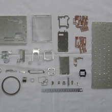 組み込みモーター用フレーム・インサート金具部品試作