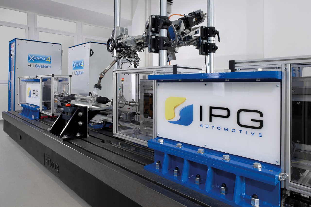 試験装置　ステアリング･イン･ザ･プール･テストベンチ