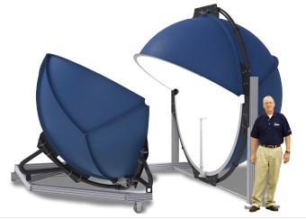 LED、照明装置評価用 全光束測定システム『OP-FLUX』