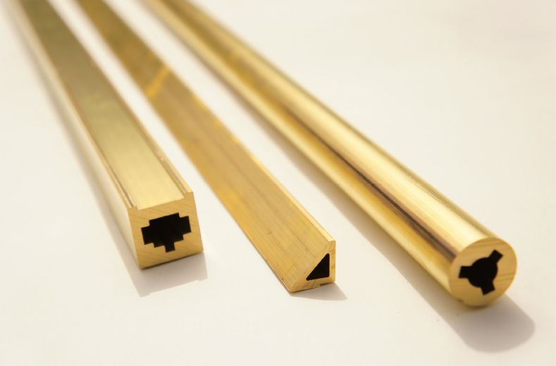 黄銅異形中空棒　ミトーセル（MITOCELL）