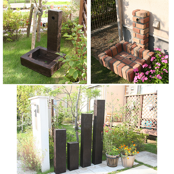 FRP シリーズ エクステリア製品 枕木・水栓・敷石