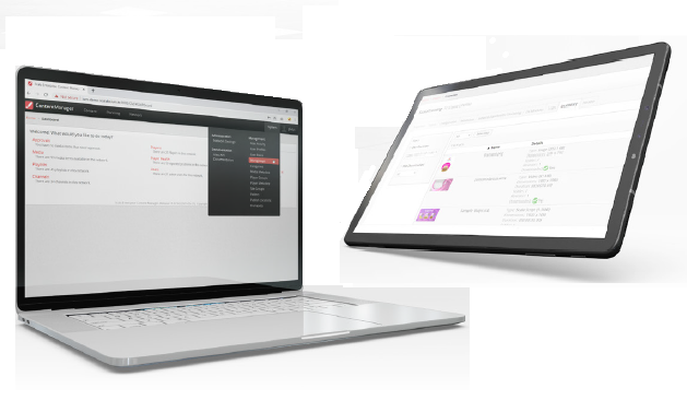 集中管理サーバー『SCALA CONTENT MANAGER』