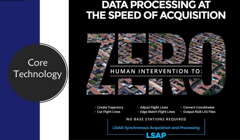 .lasデータ作成に革命。工数を一切排除したLSAPシステム