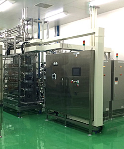 加熱装置『撹拌ジュール加熱殺菌装置』