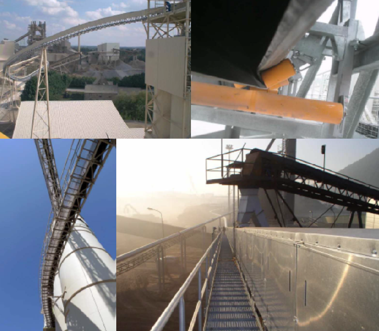 チューブコンベヤ 及び Uベルトコンベヤ