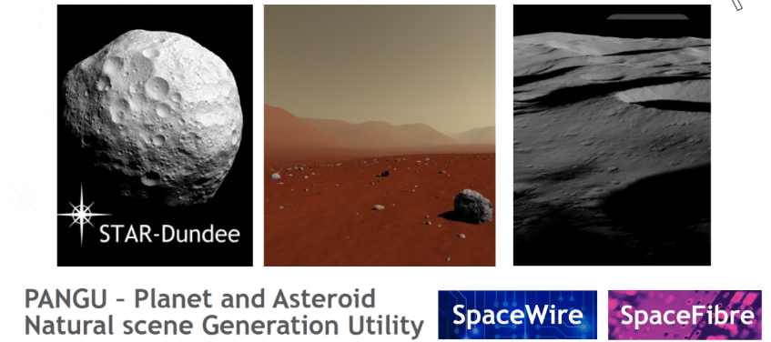 惑星探査センサー検証高精度シミュレーション　環境『PANGU』