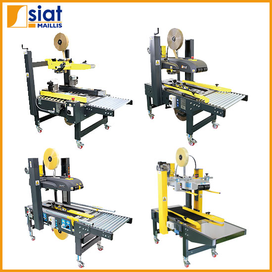 簡易型自動テープ封函機『SIAT　カートンシーラー』