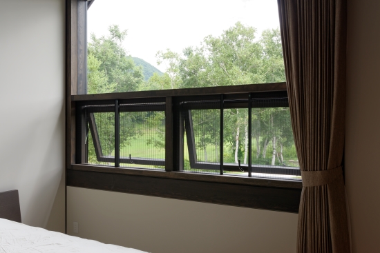 窓用網戸　インテリア網戸側面付・埋込タイプ