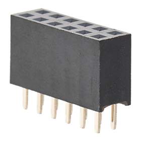 Corner pin socket straight / FSS-72