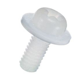 PVDF セットナベ小ネジ PTFEワッシャー付／PV-T