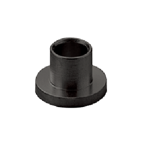 Aluminum bush cutting process (black anodized) / L-TB