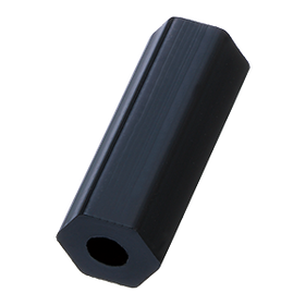 Black Juracon Spacer Hexagonal Holl...