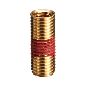 Insert nut screw type with anti-loosening coating / IRB-CW