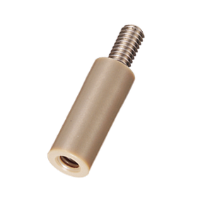 PEEK Spacer Round Type, Male Thread, Press Fit / BRPE