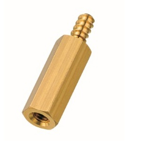 Brass spacer tapping screw (without plating) / TSB-CE