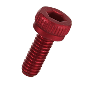Aluminum Hex Socket Bolt (Red Anodized) / ACBT-R
