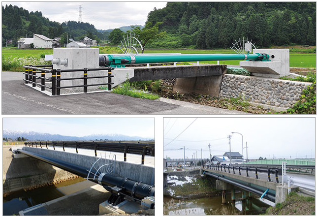 水管橋＜パイプビーム方式＞