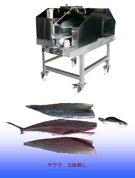 大型魚用割裁機『TOYO-814』
