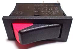 ハイライト単極ロッカースイッチ