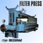 Non-pressing type filter press: Filter press "HJRF type"