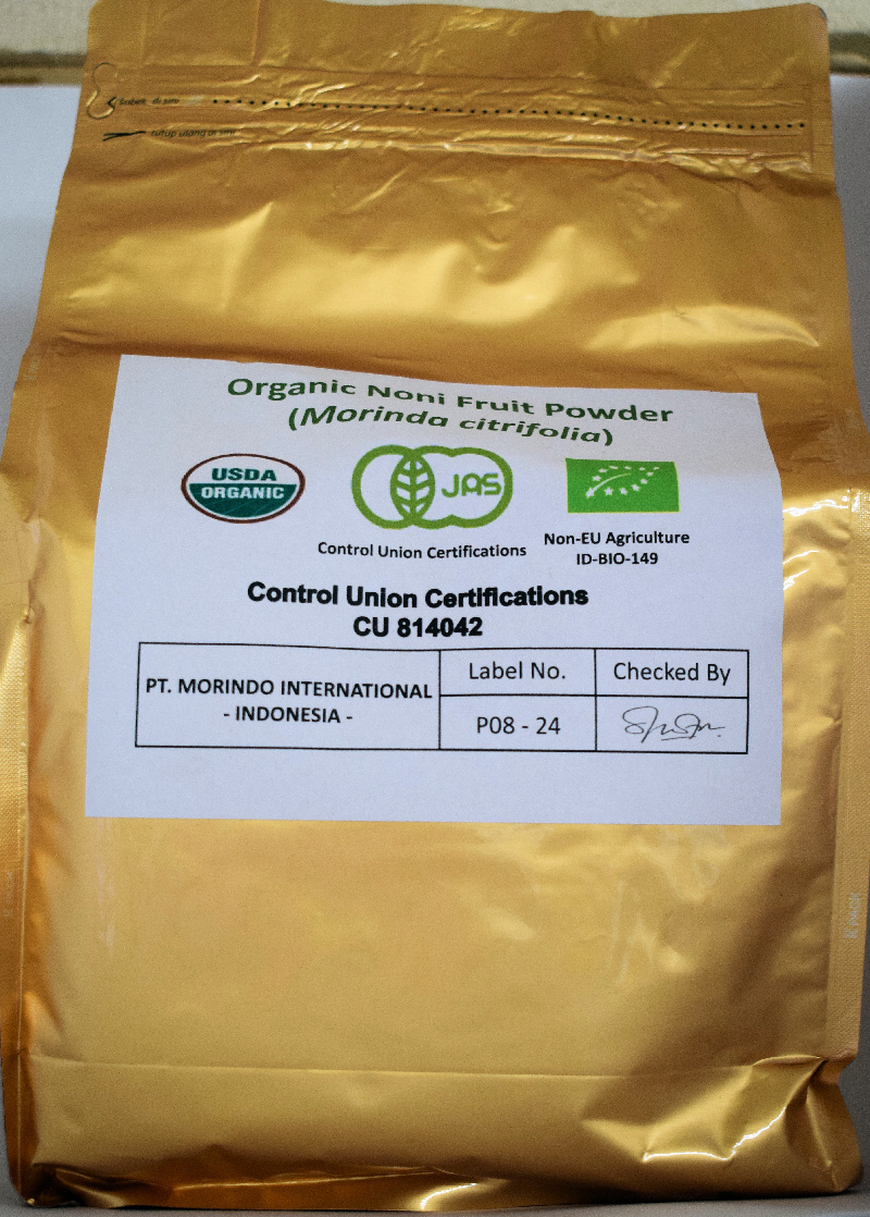 [サンプル提供可能]　有機ノニ果実粉末