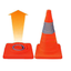 Telescopic traffic cone