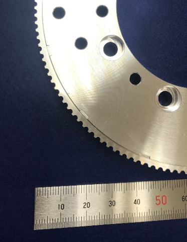 【品質向上で検査効率化】アルミA5052 切削 医療器 モーター