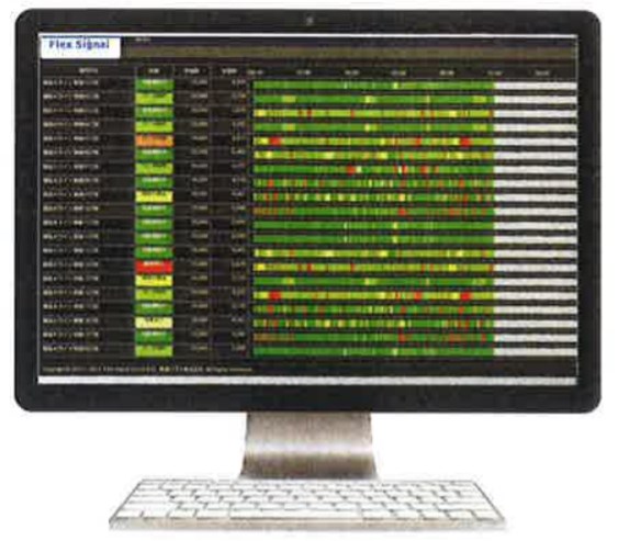 稼働監視webシステム『Flex Signal』