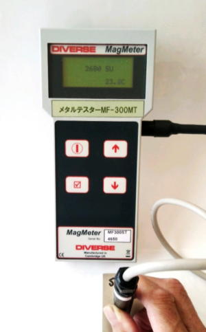 サンコウ電子研究所の鉄片探知器(検針器)SK6 鉄片探知器・検針器『SK-6』 | サンコウ電子研究所 - Powered by