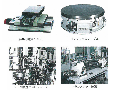 専用機構成ユニット類