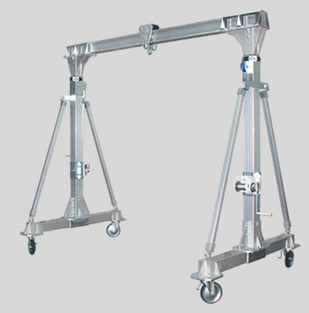 【柱部伸縮機能搭載】アルミ門型クレーン『SLG型』