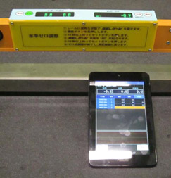 通信機能付軌道用ゲージ『SELゲージ』