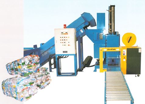 ペットボトル減容梱包機　KPBPシリーズ