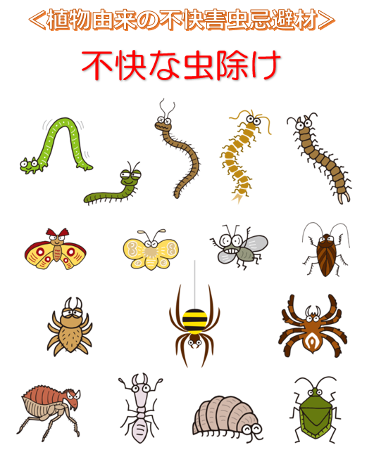 不快害虫忌避材『不快な虫除け』