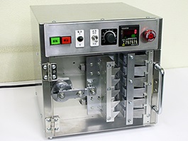 ICカードのモジュール部曲げストレス耐久試験機