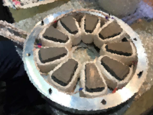 アキシャルギャップモータの設計・製作