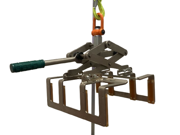 段ボール専用クランプ【誰でも使えるアタッチメント】