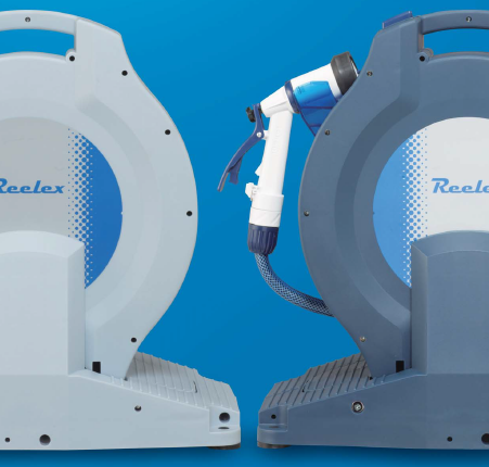 自動巻散水ホースリール　リーレックス ウォーター/中発販売(株)
