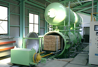 木材真空加圧含浸装置『SKB型』