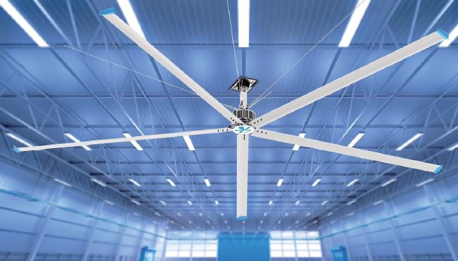 HVLSシーリングファン『GOLD WIND』