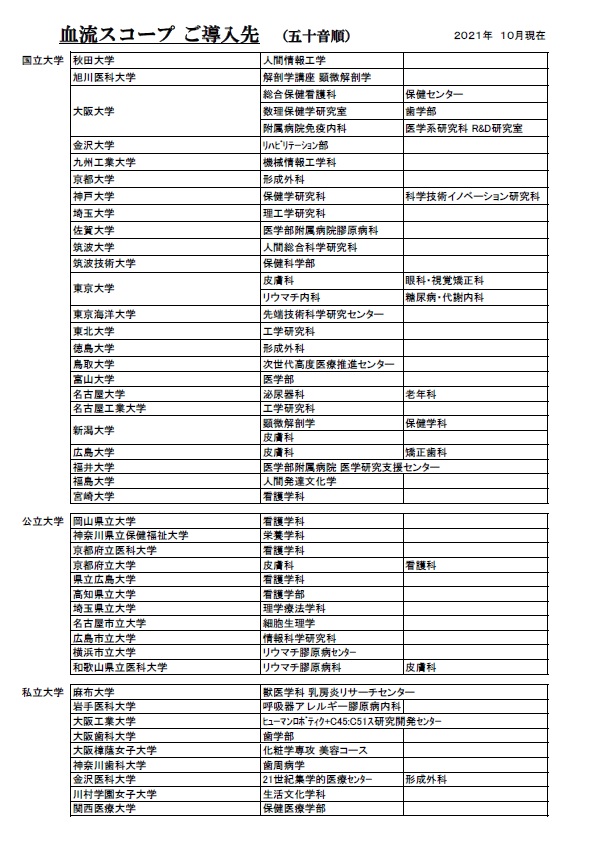 導入実績(一般企業美容系-カウンセリング関連)