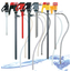 Chemical hand pump used in factories and wastewater treatment plants.