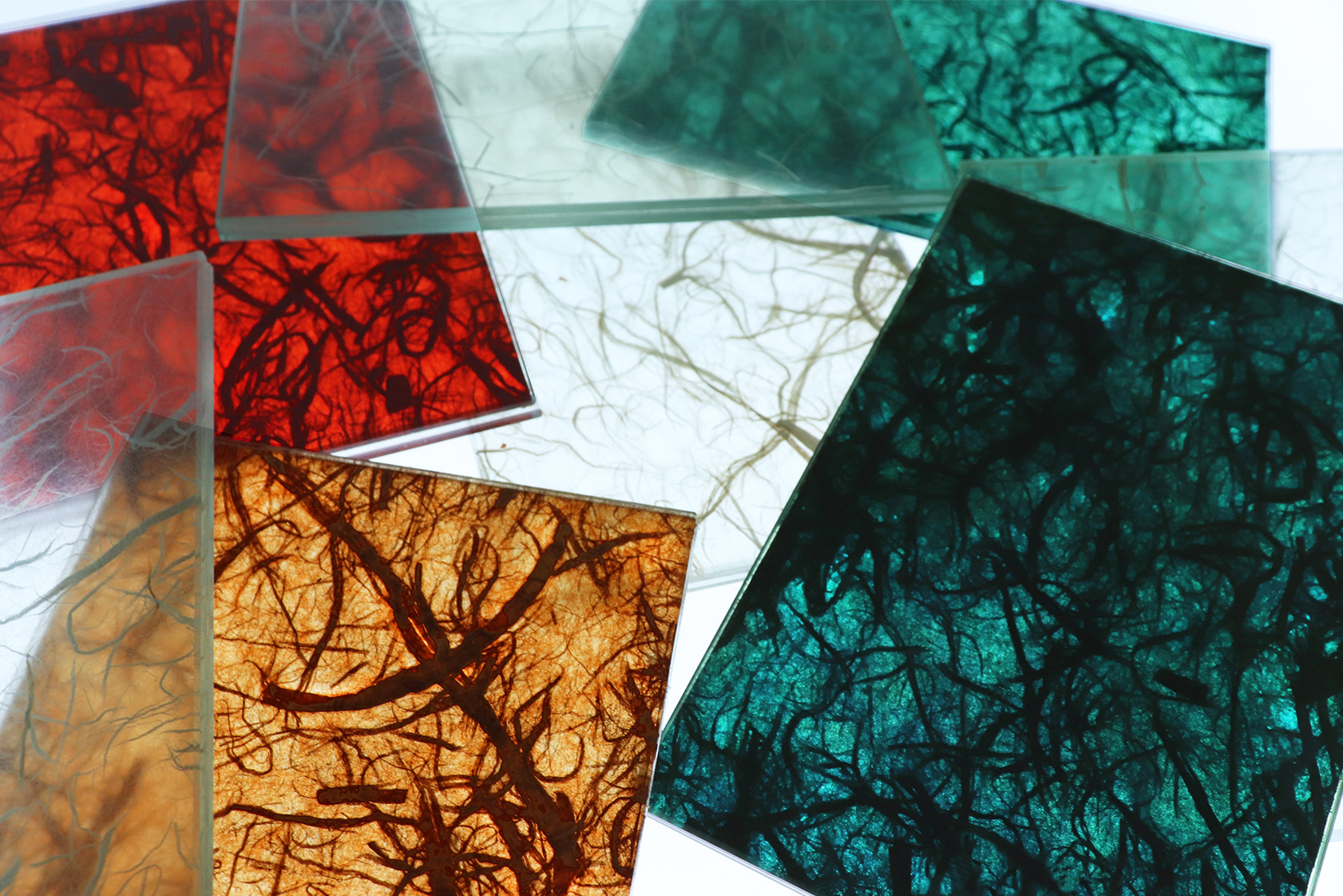 合わせガラス デザインガラス 和紙ガラス 布ガラス 和紙合わせガラス『Japanese Paper Glass』 浜新硝子 | イプロスものづくり