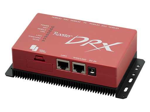 デュアルSIM 冗長設計 5G対応産業用ルーター DRX5510 | サンテックス